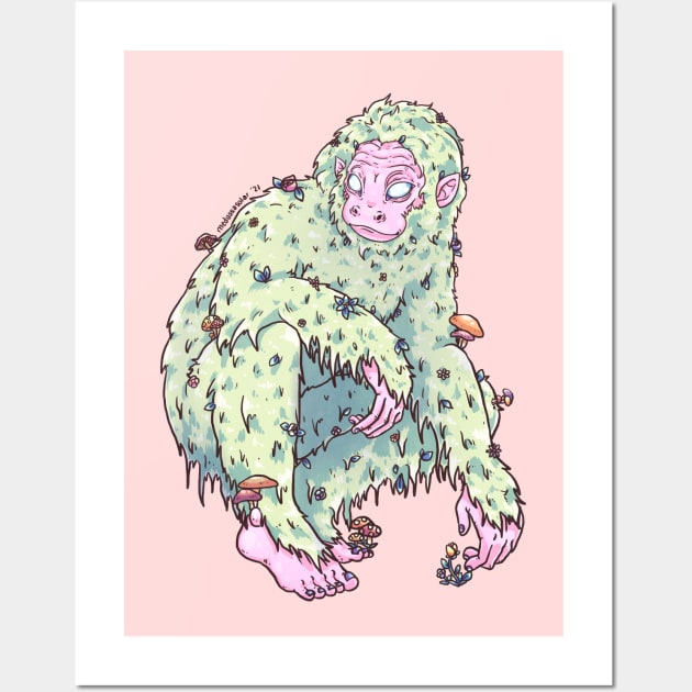 Pastel Big Foot Wall Art by MedussaSolar